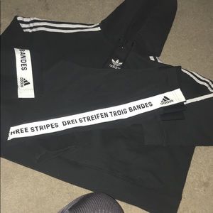 Adidas outfit.
